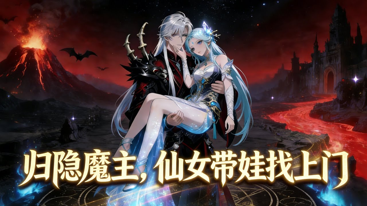 【Multi Sub】《归隐魔主，仙女带娃找上门》隐居十年刚以为天下无敌，忽然有美女带娃上门喊爹？这一声 “爹” 让我破防了！#热门漫画 #动漫