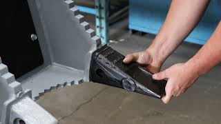 How to Install Root Rake Teeth on Excavator Mulcher