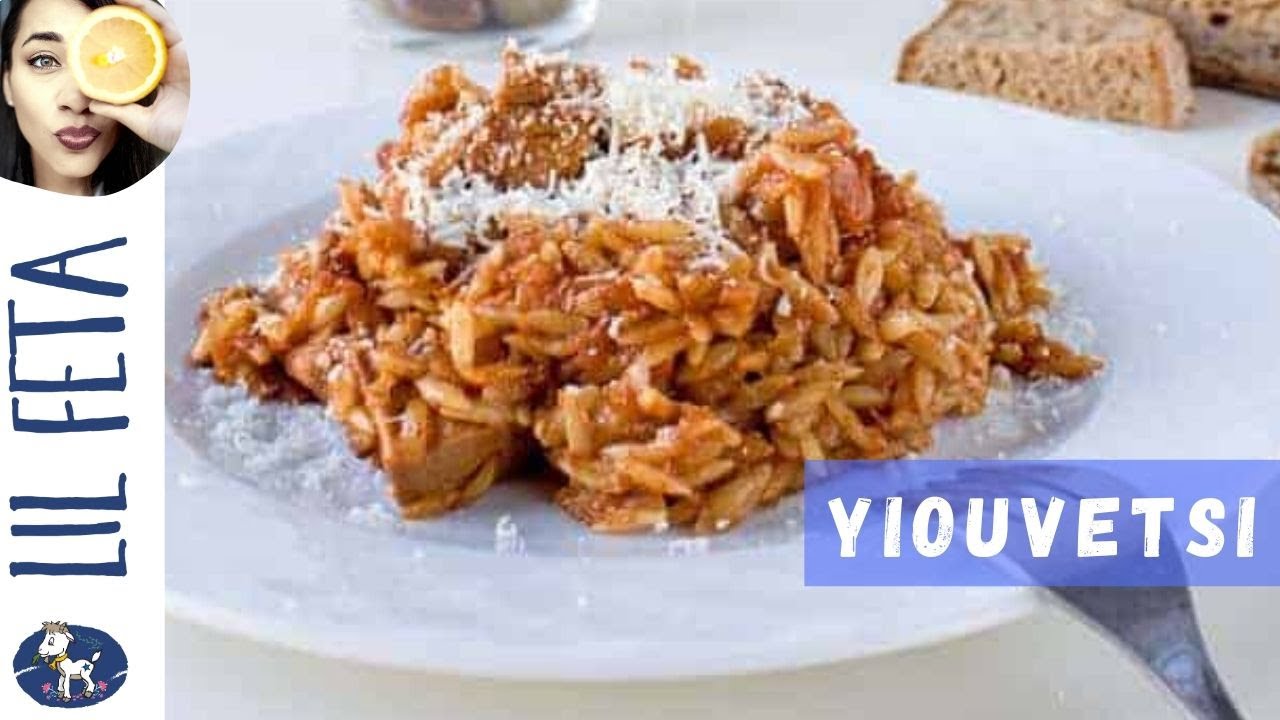 YIOUVETSI Lamb with Orzo By Chef Alexia - Greekrecipes.tv