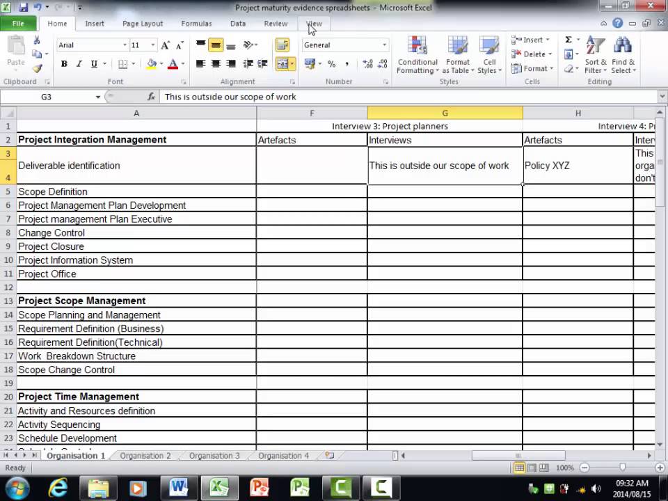 Project maturity assignment instructions - YouTube