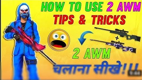 HOW TO USE 2 AWM WITH BIOMETRIC SCOPE / NEW TIPS&TRICK