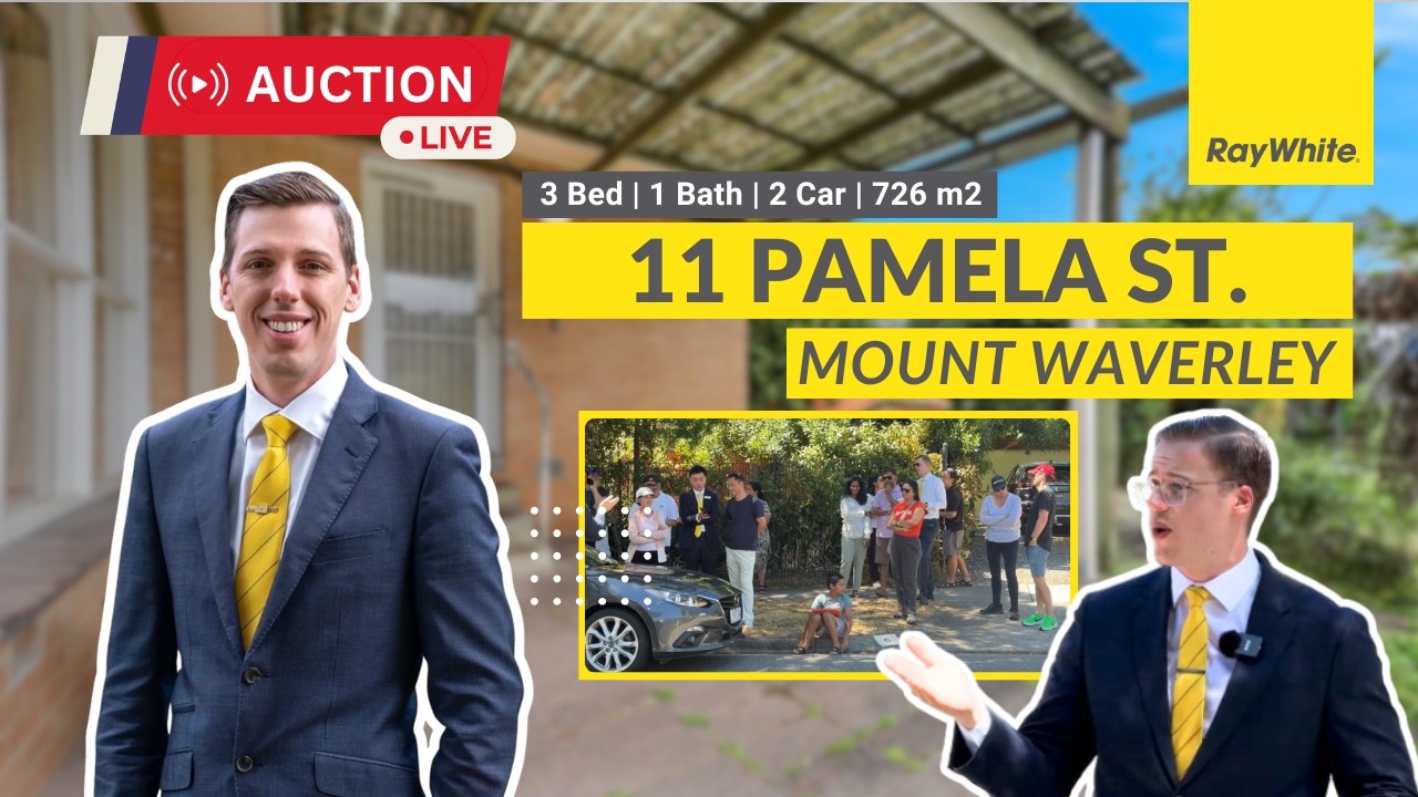 Аукцион вживую по адресу: улица Памела, 11, Маунт-Уэверли.