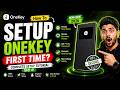 How To Setup First Time OneKey Hardware Wallet ? Complete Setup Tutorial Hindi