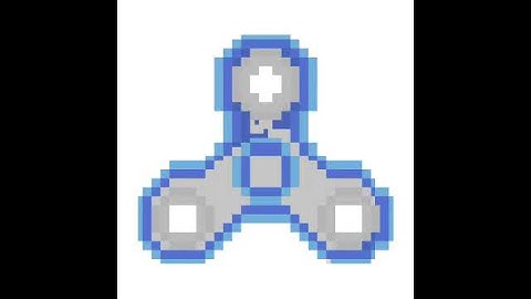 Coloring a fidget spinner on color by number