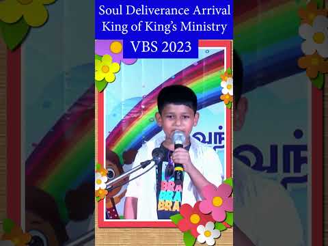 Memory verse || Junior children || VBS 2023 || day 4