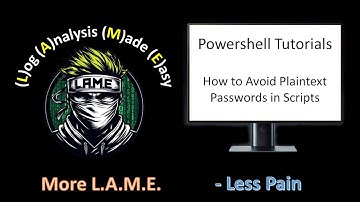 Microsoft PowerShell For Beginners | Using Passwords in Your Scripts and How to Protect the Password