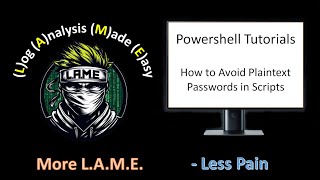 Microsoft PowerShell For Beginners | Using Passwords in Your Scripts and How to Protect the Password