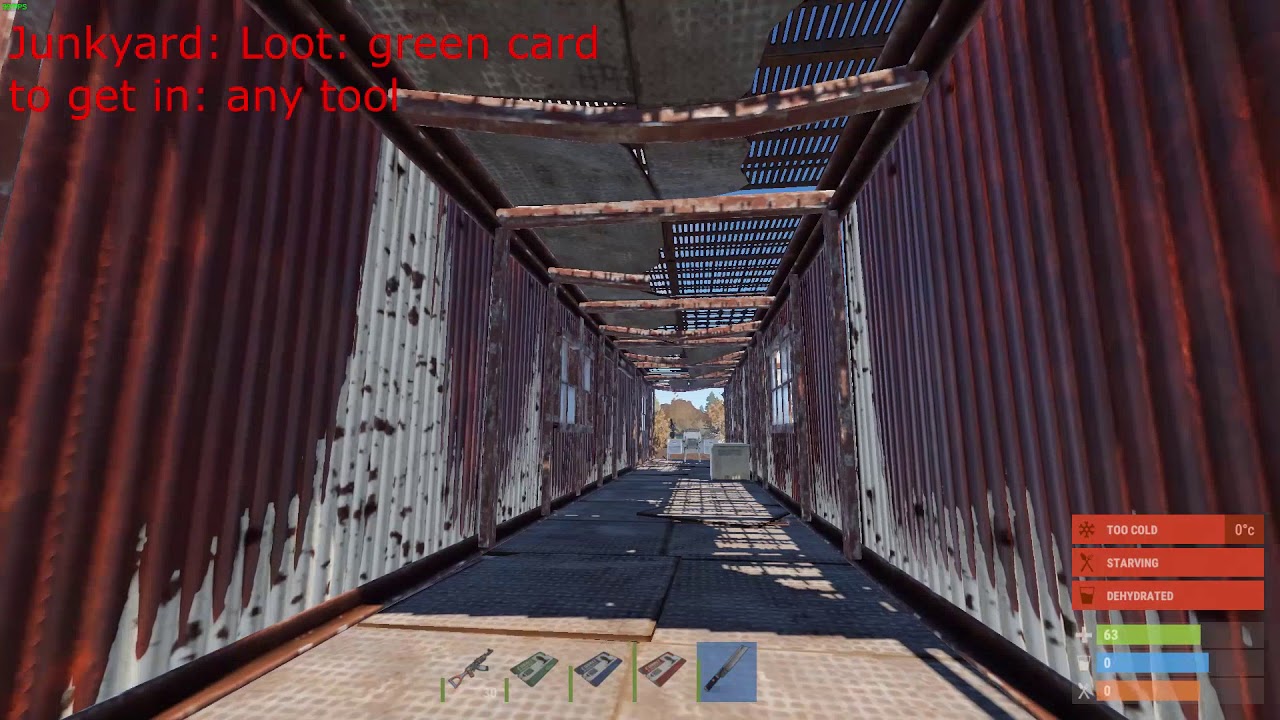 Rust | Rest of the rad towns + all the cards and requirements - YouTube