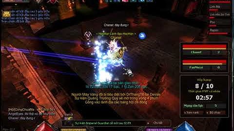 Gamethuvn sever vương mệnh-event PVP cá nhân