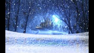 Motion Graphics Background Loop 4k - Snow fall motion background loop 4k -Background video animation