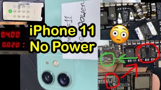 iPhone 11 No Power Repair. Buck coil Explain how to find it and fix