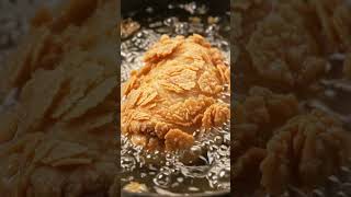 CRISPY Chicken Burger ?? | Crunchy Chicken & Juicy Inside! #Shorts