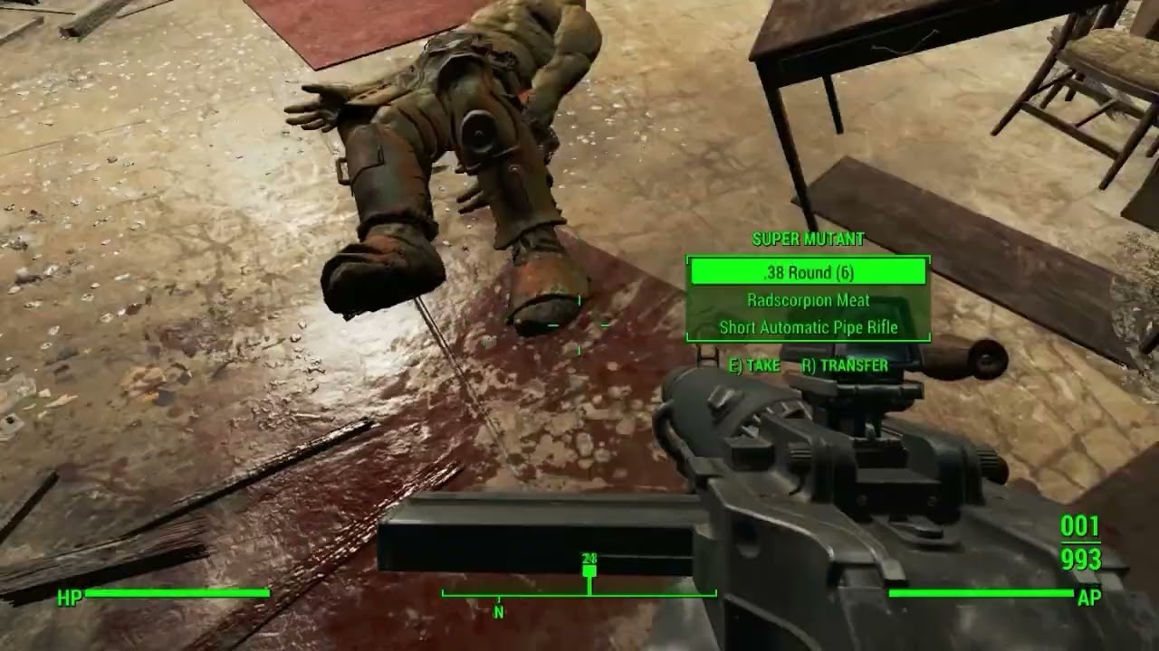 Fallout 4 - Quest: Neon Winter - Sugar Playthrough (Creation Club Neon Flats Apartment)