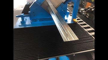 metal roof drip edge F5 FHA F8 profile roll forming machine