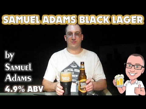 Samuel Adams Black Lager | Chad'z Beer Reviews #340