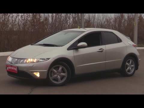 2008 Honda Civic НА РОБОТЕ! 140 КОНЕЙ УЖЕ НЕ ЕДУТ! ТЕСТ И ОБЗОР.