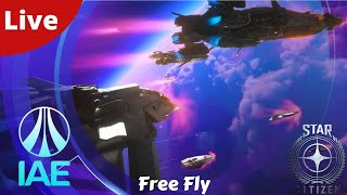 IAE Day One Fly For Free Lets Check Out Ships - Co-op - Star Citizen - #01 - live