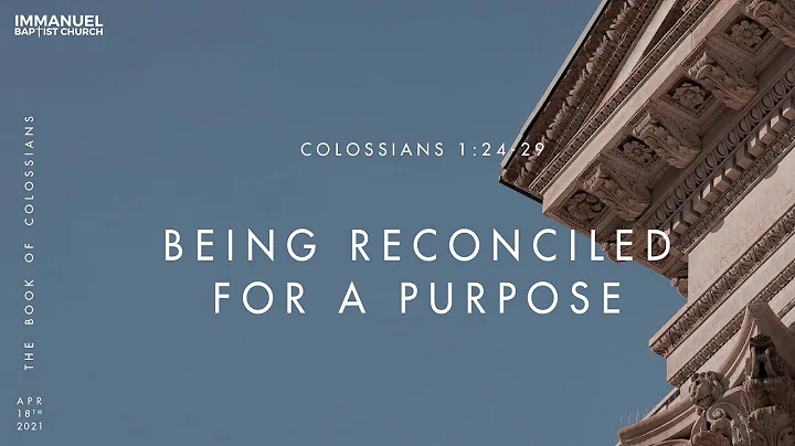 Being Reconciled for a Purpose | Larry McCrary | I...