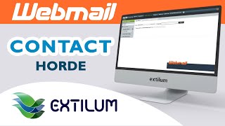 How to Export Email Contacts to Horde Webmail - Extilum Hosting