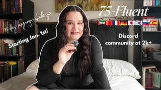 75-Fluent Language Learning Challenge Language Study Challenge For 75 Days