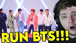 *new BTS fan* reacts to RUN BTS