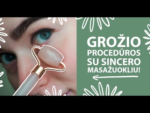 Grožio procedūros su Sincero masažuokliu!