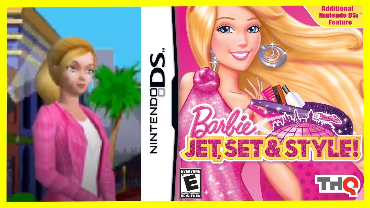 Barbie: Jet, Set and Style Gameplay (Nintendo DS) - YouTube