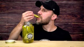 Ole Smoky Moonshine Pickles Tasting and Review by Webby's World 2,163 views 11 months ago 9 minutes, 11 seconds