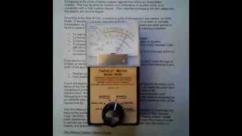 TriField EMF Meter Model 100XE