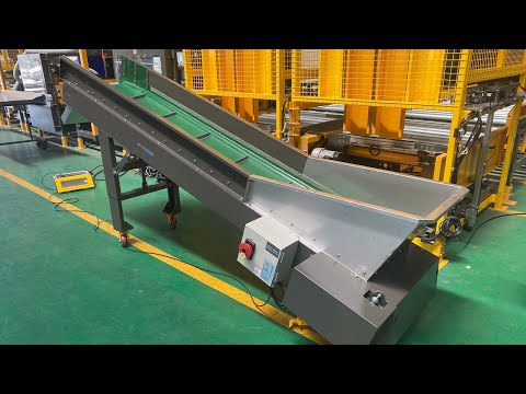 鋼板型皮帶爬坡輸送機