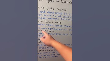 Types of data centers explained