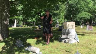 Ina Creamer and the Opera House of Calais Maine - Cemetery Tour