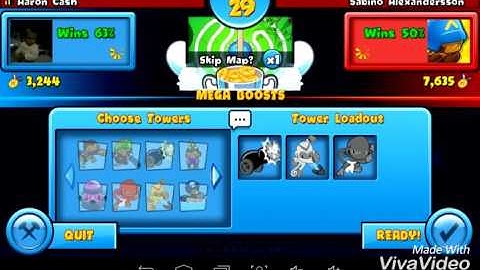 BTD BATTLES HOW TO WIN EVERY TIME ON MEGA BOOSTS