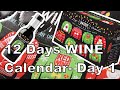 Day 1 Sam&#39;s Club 12 days of wine Christmas wine sampler review