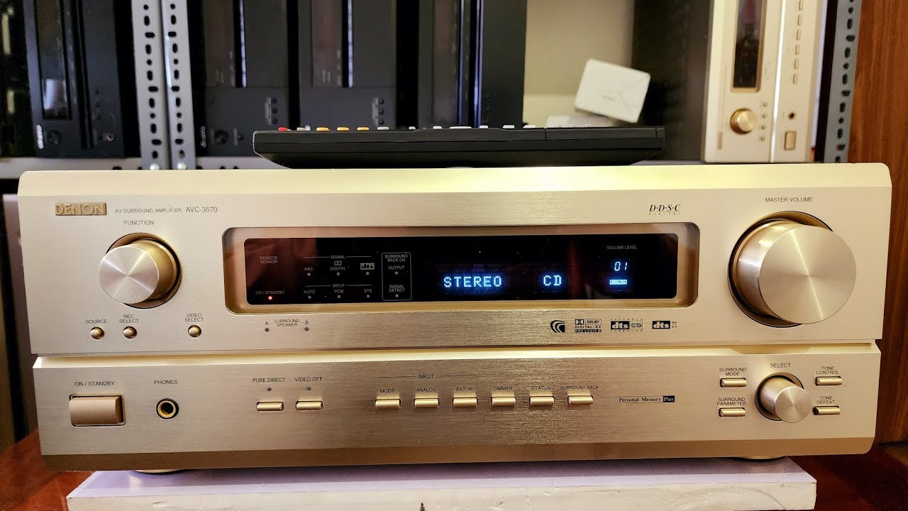 🐲 🐲 🐲Nhật về amply Denon AVC 3570 đẹp keg CS 285W Made in Japan