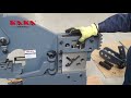 How to replace PBS-9 manual iron worker blades