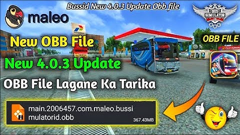 Bussid Big 4.0.3 Update OBB File ! obb file Download!! Lagane Ka Tarik 🤭