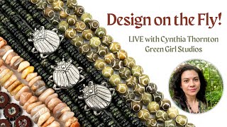 Design on the Fly w/ Cynthia Thornton of Green Girl Studios - How to Add Buttons to your Designs!