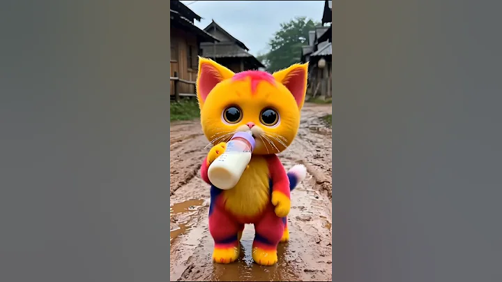 😍Cute cat drinking milk🥛🐱#shorts #cat #cute #kitten   | kitten drinking milk so cutely.