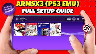 NEW PS3 Emulator for Android | ARMSX3 Emulator | PS3 Games on Android | Full Setup Guide