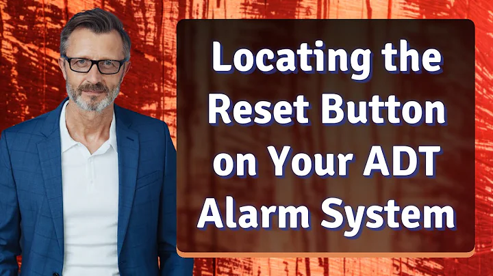 Locating the Reset Button on Your ADT Alarm System