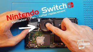 Démontage et nettoyage complet du ventilateur et radiateur Nintendo Switch  - PassGame - Mulhouse