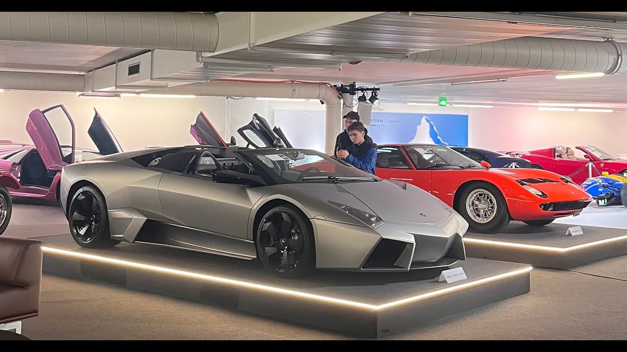 DES HYPERCARS DE PARTOUT !! VENTES AUX ENCHERES BROAD ARROW 2025 !!