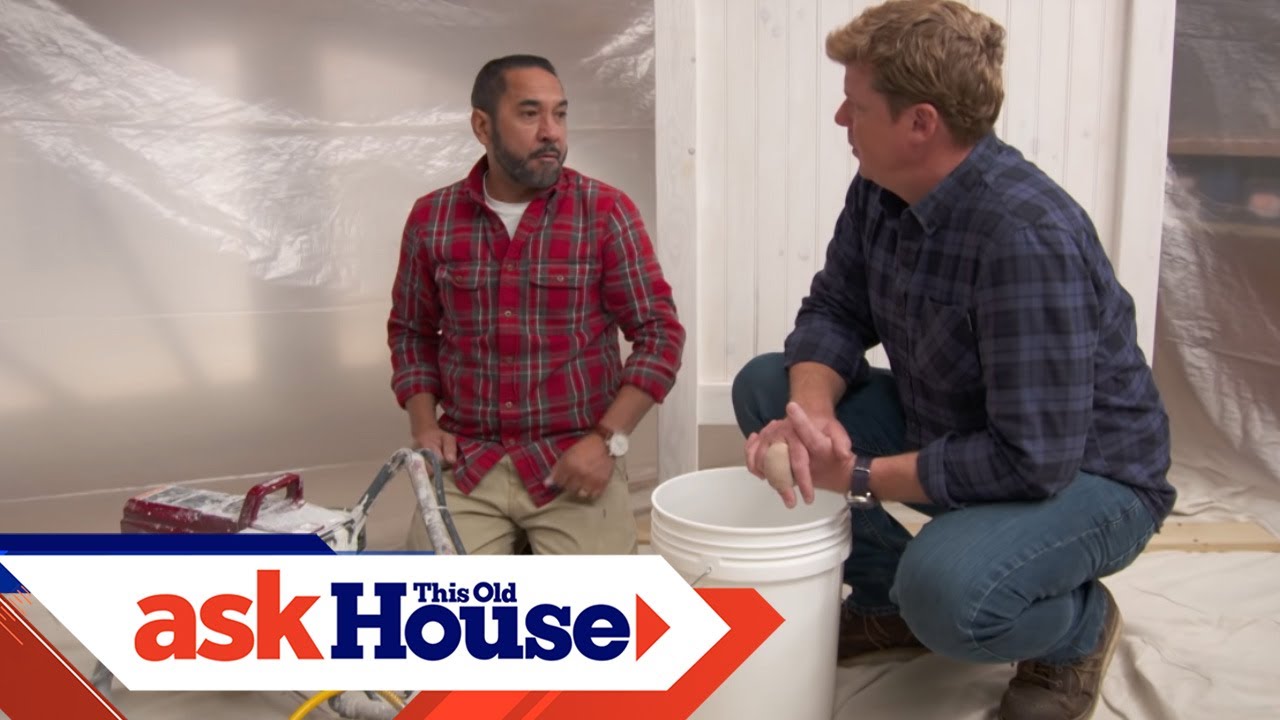 How to Use a Paint Sprayer | Ask This Old House - YouTube