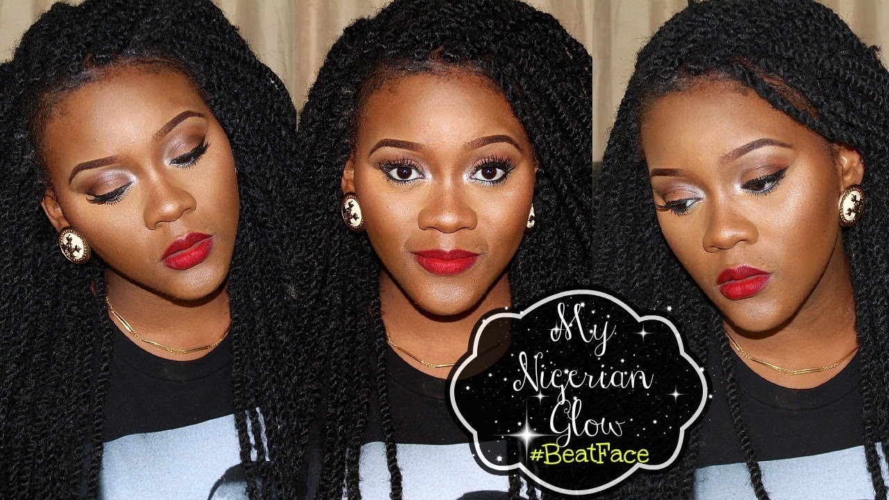 My Nigerian Glow A BeatFace Makeup Tutorial YouTube