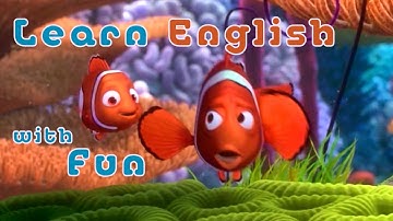 Listening ENGLISH Practice with FINDING NEMO - Speak Like a Native