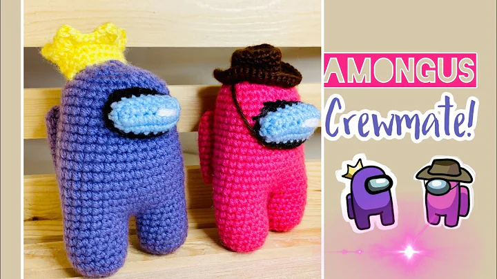 Crochet your own Among Us crewmates!