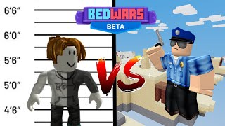 Cops Vs Robbers In Roblox Bedwars!