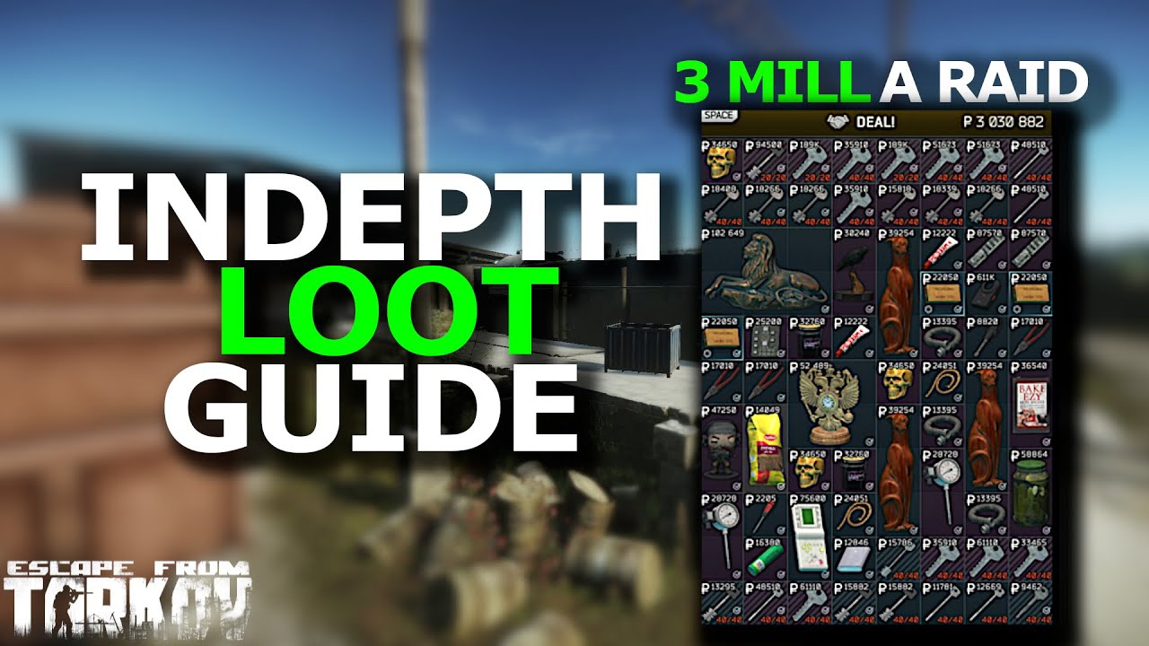 Полное руководство по сбору лута с минимальным риском — Escape From Tarkov