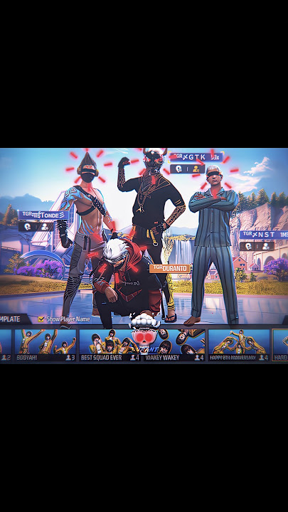 This Squad 😈👽 @TondeGamer @nstwinsff @gtk111ff #shorts #shortsfeed